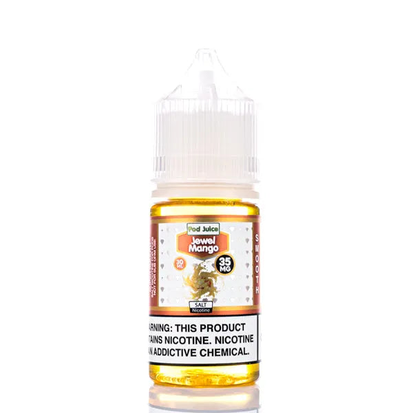 Pod Juice Smooth Salt - Jewel Mango - 30ml - Black Coral
